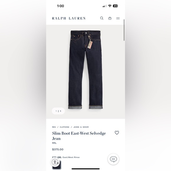 Double RL jeans - Picture 9 of 14